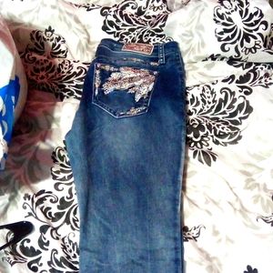 Grace in la easy fit jeans bootcut size 33